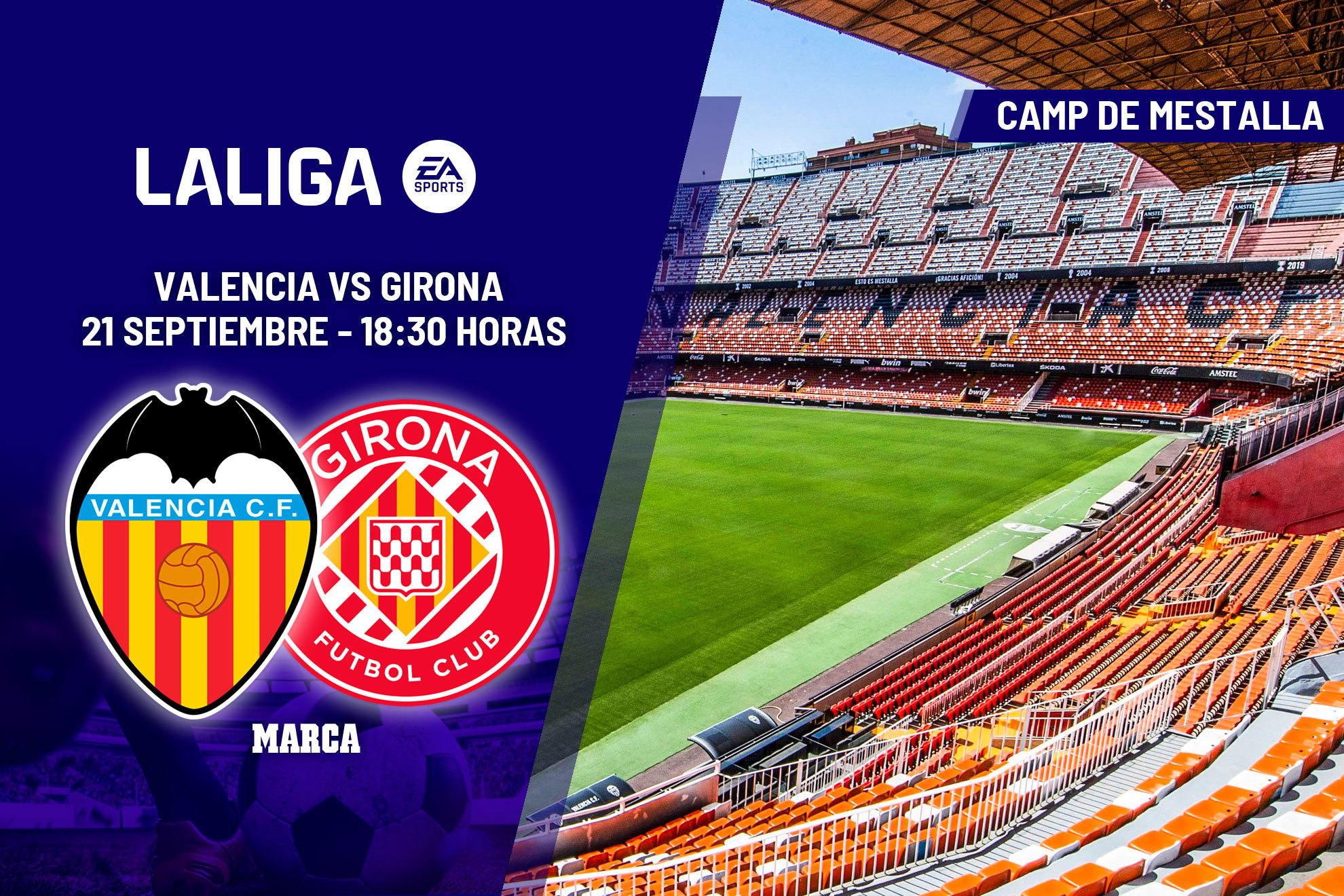 Đội hình Girona FC gặp Valencia CF