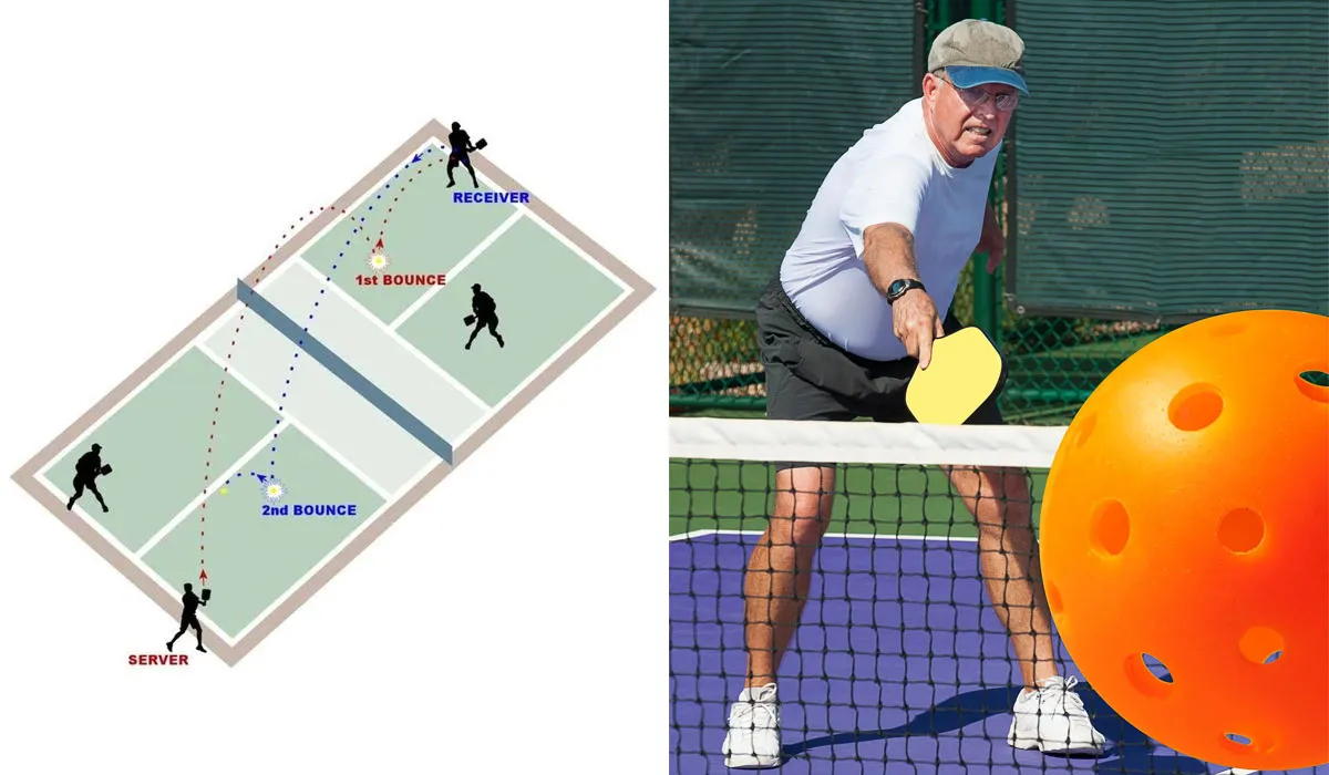 Luật chơi Pickleball đánh đôi