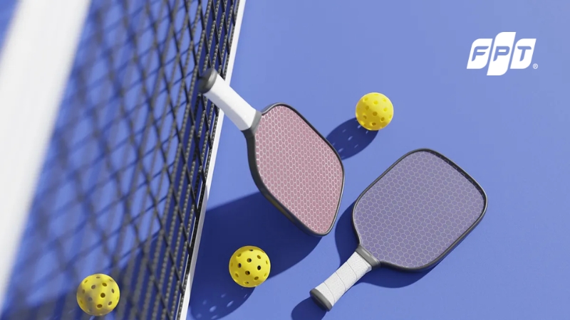 Khoảng cách an toàn xung quanh sân Pickleball là bao nhiêu?