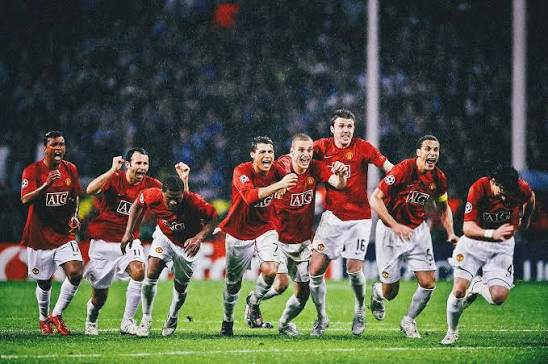 Năm 2008, đội bóng nào vô địch UEFA Champions League sau loạt sút luân lưu với Chelsea?