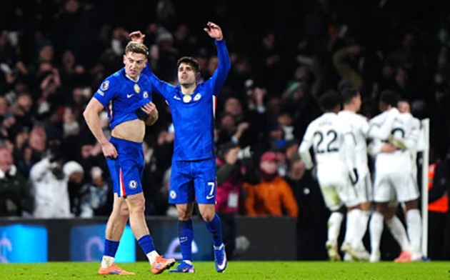 Đội hình Chelsea gặp Fulham